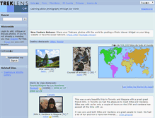 Tablet Screenshot of es.treklens.com